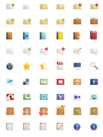 Free Icon set--Quartz Icon Pack Preview