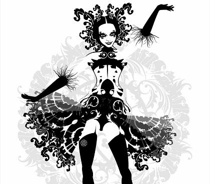 Cabaret Girl Vector~