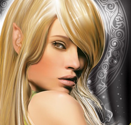 Free Fantasy Girl Vector