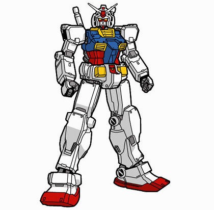 Free Gundam Rx782 Vector Graphic