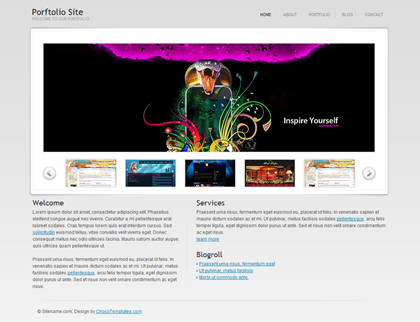 Free CSS Web Template - Portfolio 1