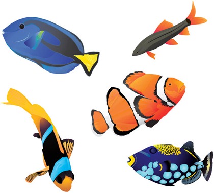 Free Vector Fishes