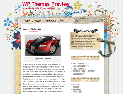 WP Themes Preview - Craftwork