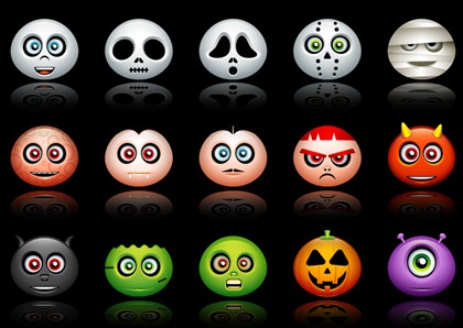 3D Cartoon Icons Pack (Alternate)