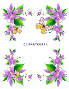 Multi-style lace flowers and butterfly Vector material (4)