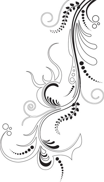 5. Vector Floral Ornament