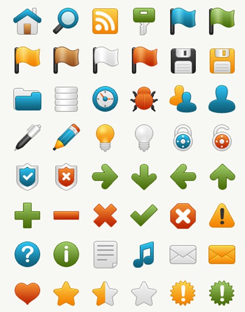 Onebit Free Icon Set Preview