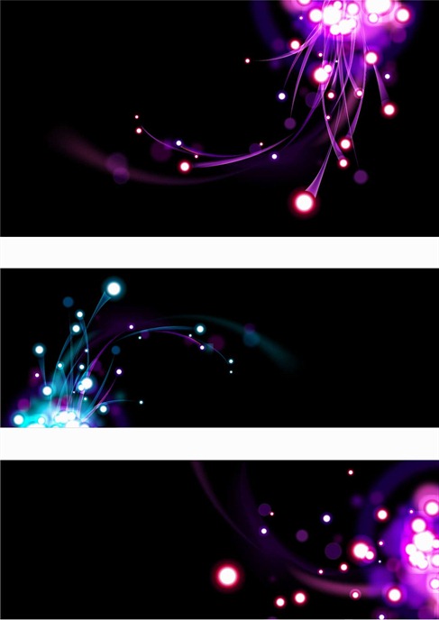 Colorful Streamer Vector Graphics Preview