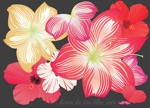 Free Flower Vectors Preview