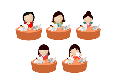 Free Office Women Icons Preview 2