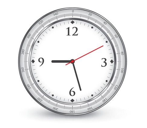 Free-Vector-Clock-Preview