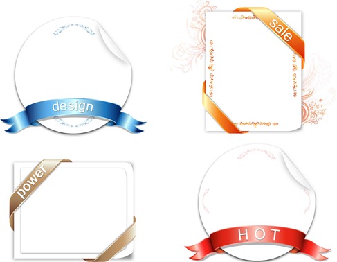 Ribbon Design Vector Graphic Preview