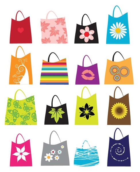 16 Free Vector Shopping Bags Preview