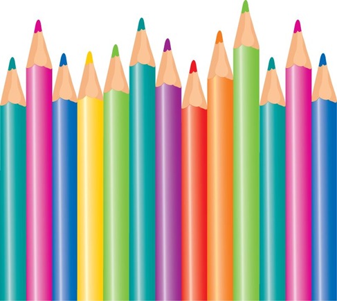 Color Pencils Vector