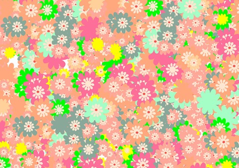 Floral Colorful Background