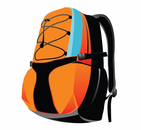 Sport Backpack Vector