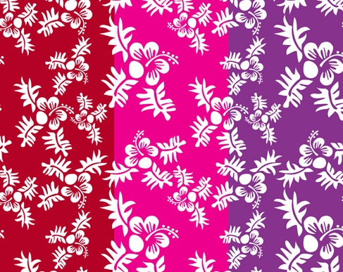 Free Vector Seamless Flower Pattern