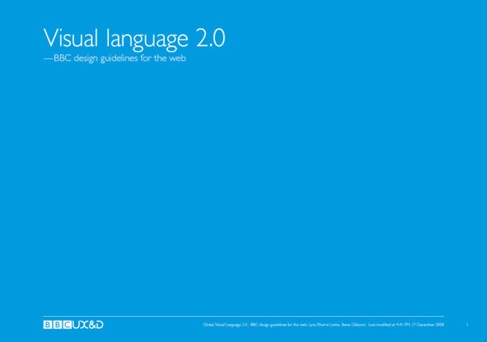 BBC Design Guidelines for The Web