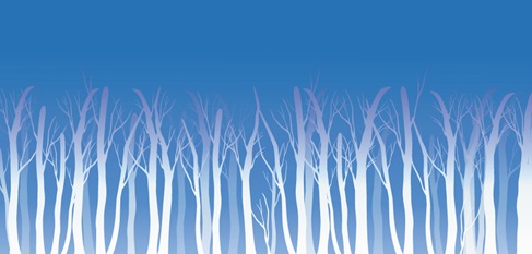 Free Trees Vector Background