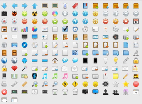 170 Free Web Icons for Web Designer