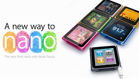 Apple iPod Nano 6G PSD Preview