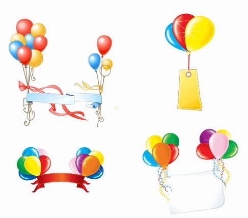 Beautiful-Party-Balloons-Vector