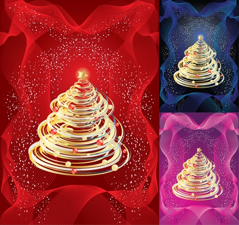 Abstract Christmas Tree