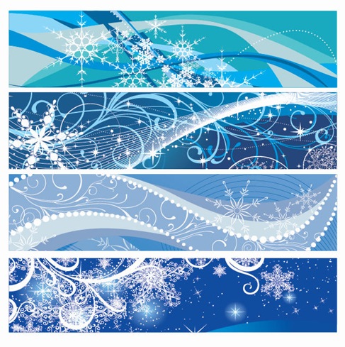 Vector Christmas Banners