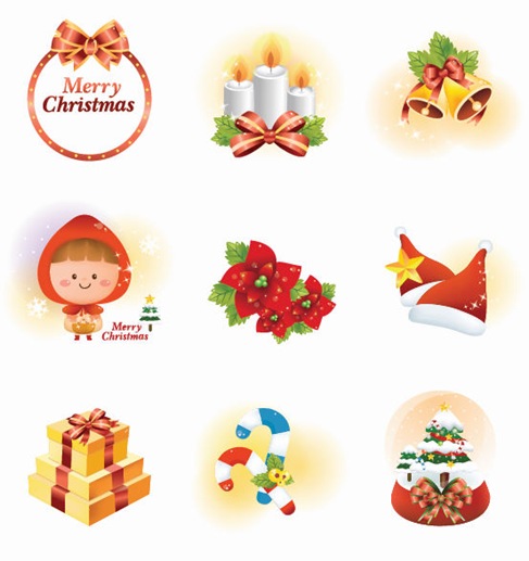 Vector Christmas Icon Set