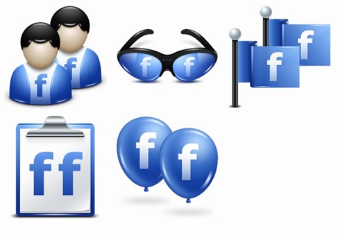 Facebook Icon Set