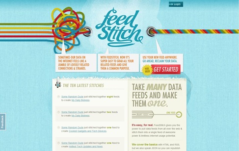 Creative Website Designs for Your Inspiration - feedstitch