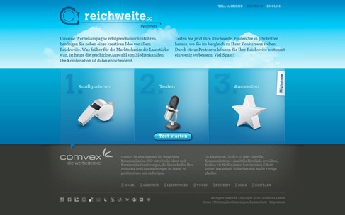 Creative Website Designs for Your Inspiration - reichweite