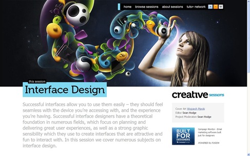 Creative Website Designs for Your Inspiration - tutsplus