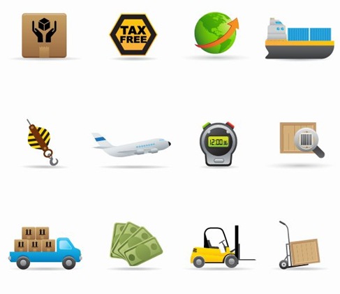 Delivery Icon Vector Set