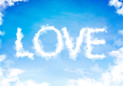 Love Clouds in The Sky