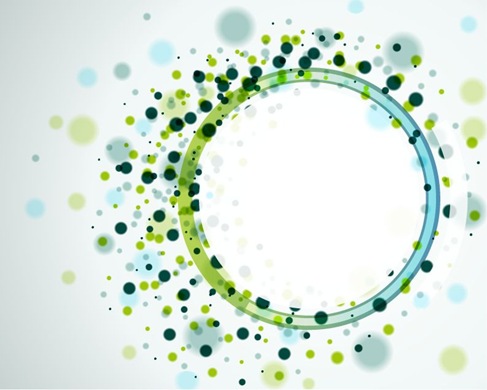 Vector Abstract Circles Background