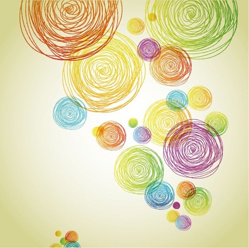 Abstract Pencil Scribble Background Vector