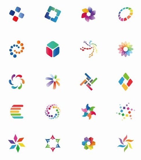 Colorful Vector Icon Set