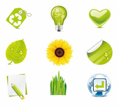 Green-Eco-Vector-Icons