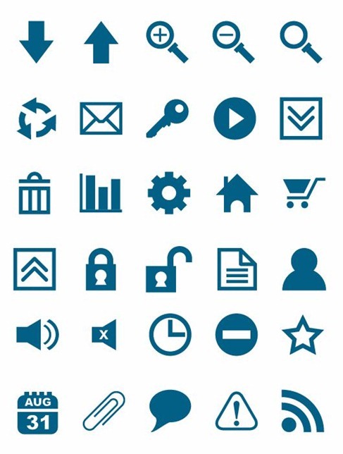 Free Vector Icon Set