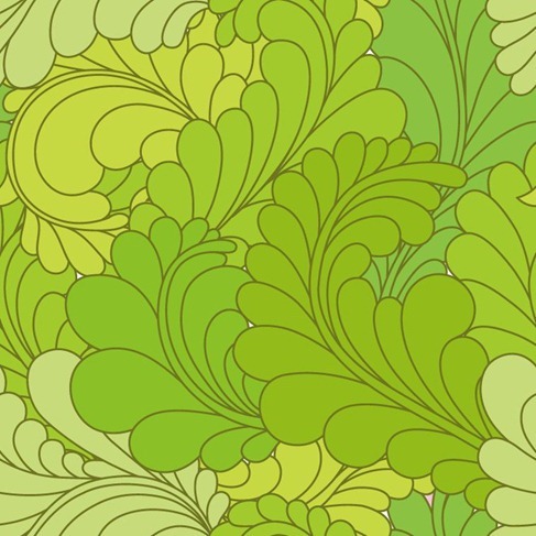 Seamless Ornate Floral Pattern Vector Background