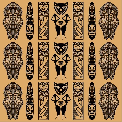 Traditional African Pattern Vector