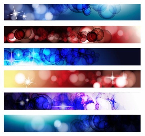 Abstract Banner Vector