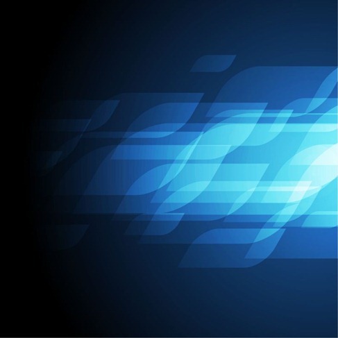 Abstract Blue Vector Art