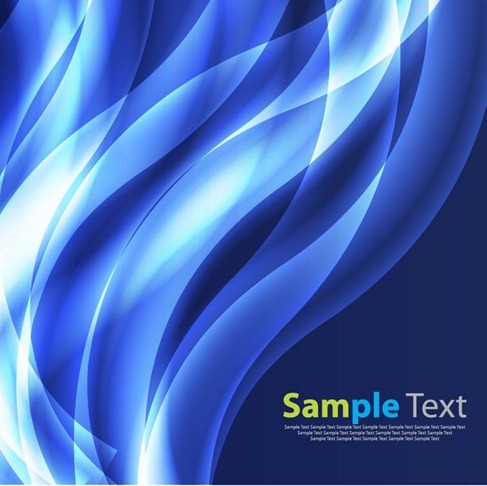 Abstract Vector Blue Background