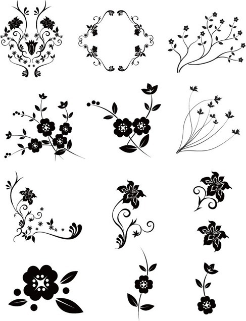 Vector Floral Pack 2