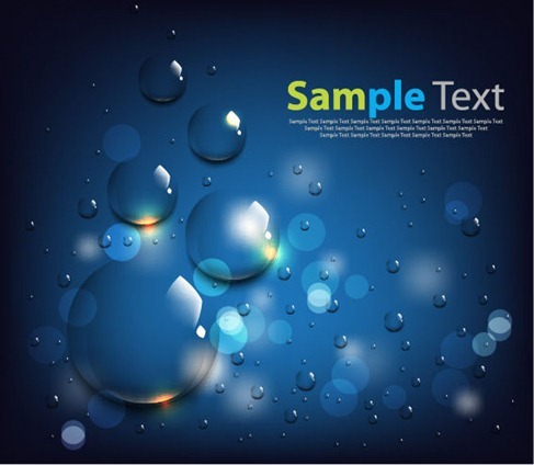 Water Background Vector Art