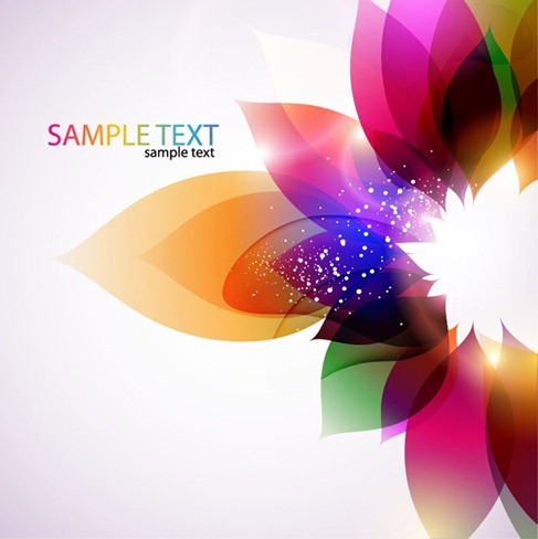 Abstract-Colorful-Floral-Vector-Background