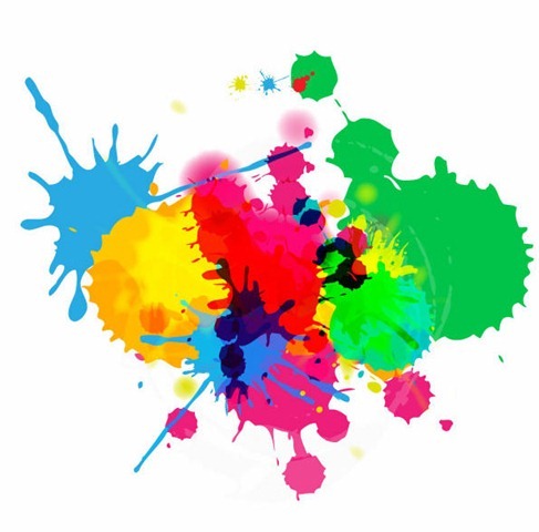 Colorful-Bright-Ink-Splashes-on-White-Background