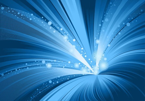 Vector Abstract Blue Background